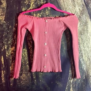 Blush Off Shoulder Top 💞